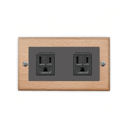 Solid beech wood-thin frame-Japanese style panel 