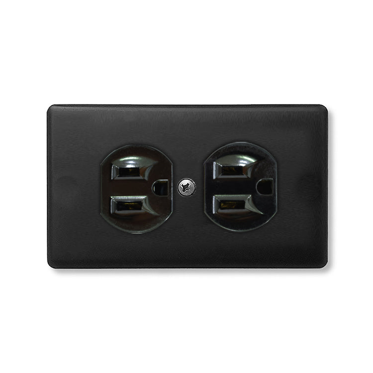 Metal series American copper switch socket