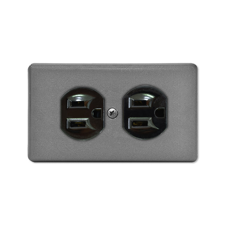 Metal series American copper switch socket