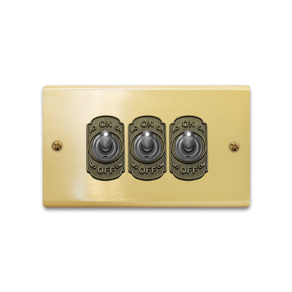 黃銅開關面板-撥桿 DnH LOFT Shop