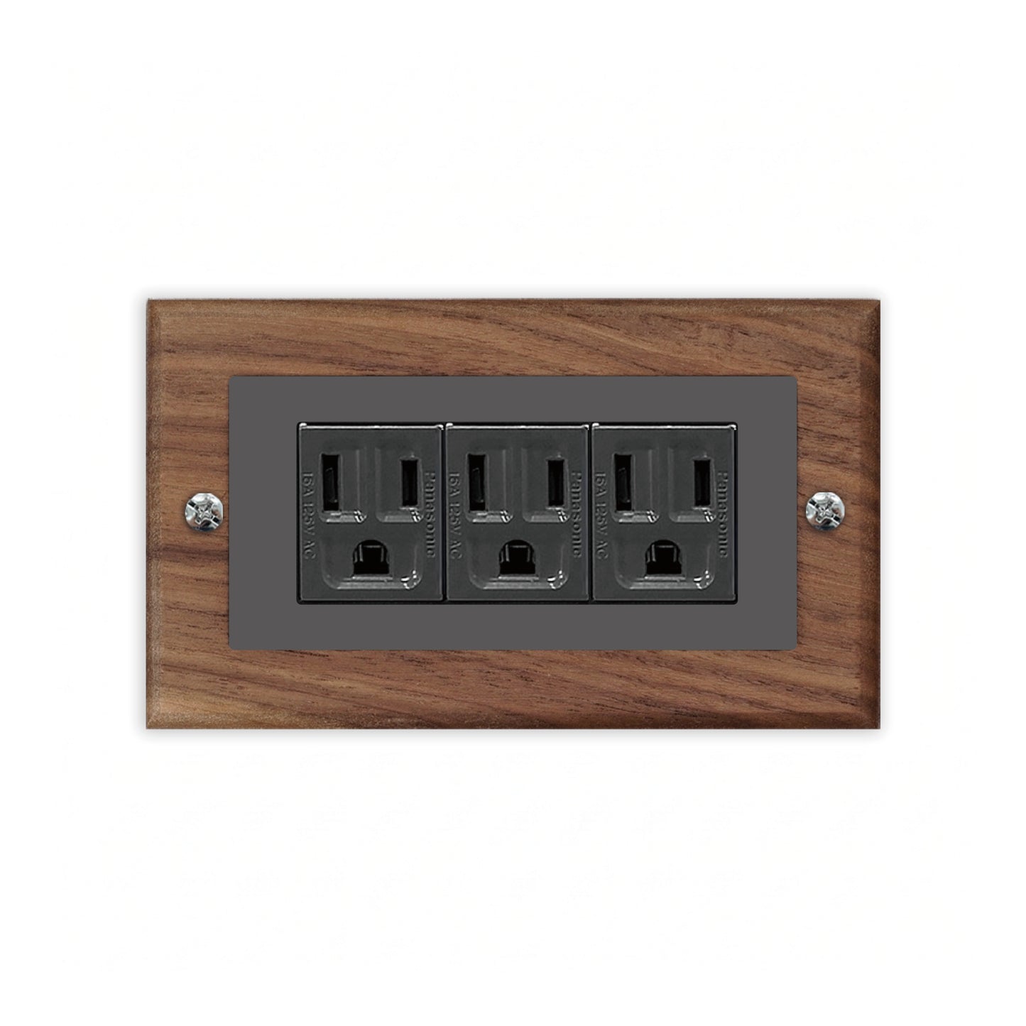 Solid walnut wood-thin frame-Japanese style panel 