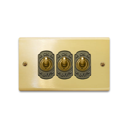 黃銅開關面板-撥桿 DnH LOFT Shop