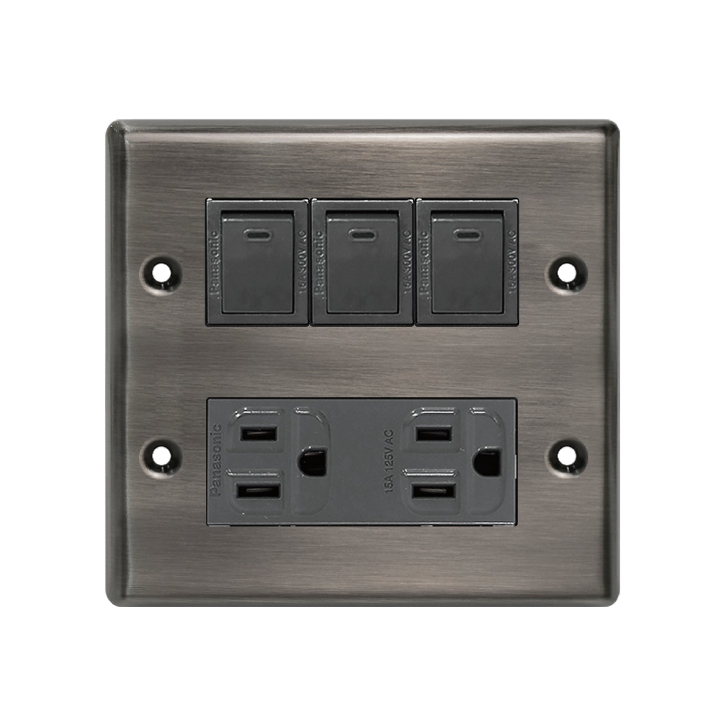 Obsidian black stainless steel panel-Japanese style 