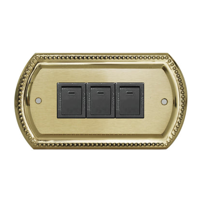 復古黃銅開關面板-日式 - DnH LOFT Shop