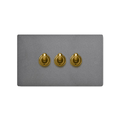 鐵灰無螺絲面板-撥桿 DnH LOFT Shop