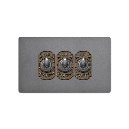 鐵灰無螺絲面板-撥桿 DnH LOFT Shop