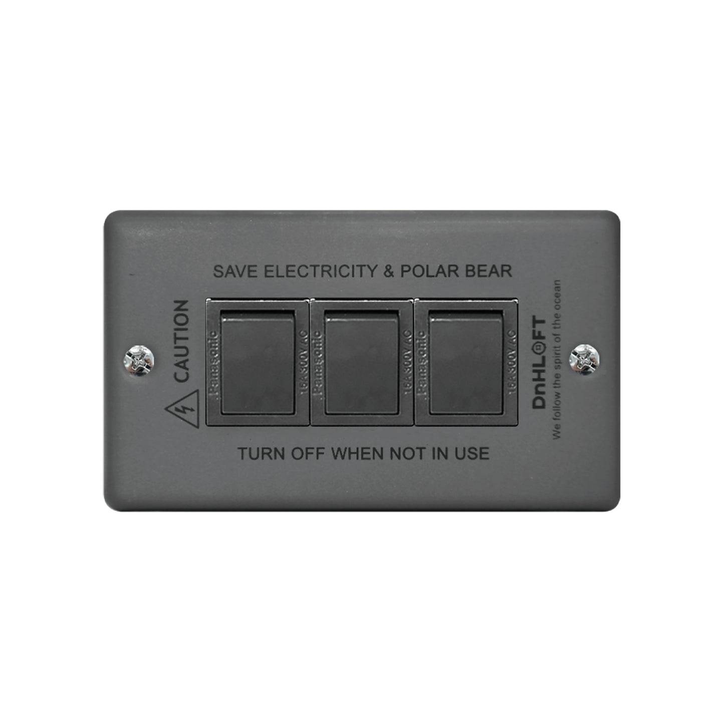 海洋永續面板-日式 #鐵灰