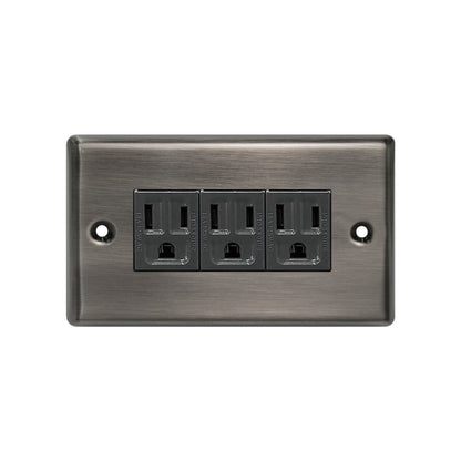 Obsidian black stainless steel panel-Japanese style 