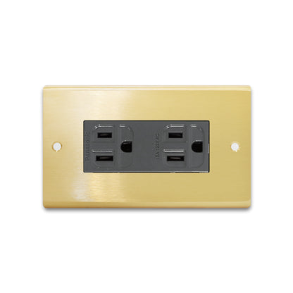 Brass switch panel-Japanese style 