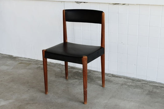 丹麥 皮革 餐椅