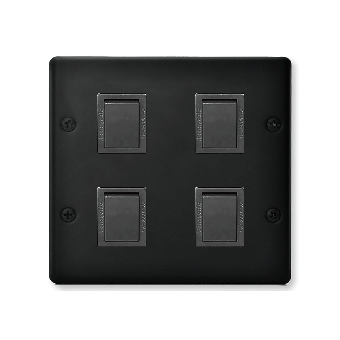 Matt black-Japanese style panel 