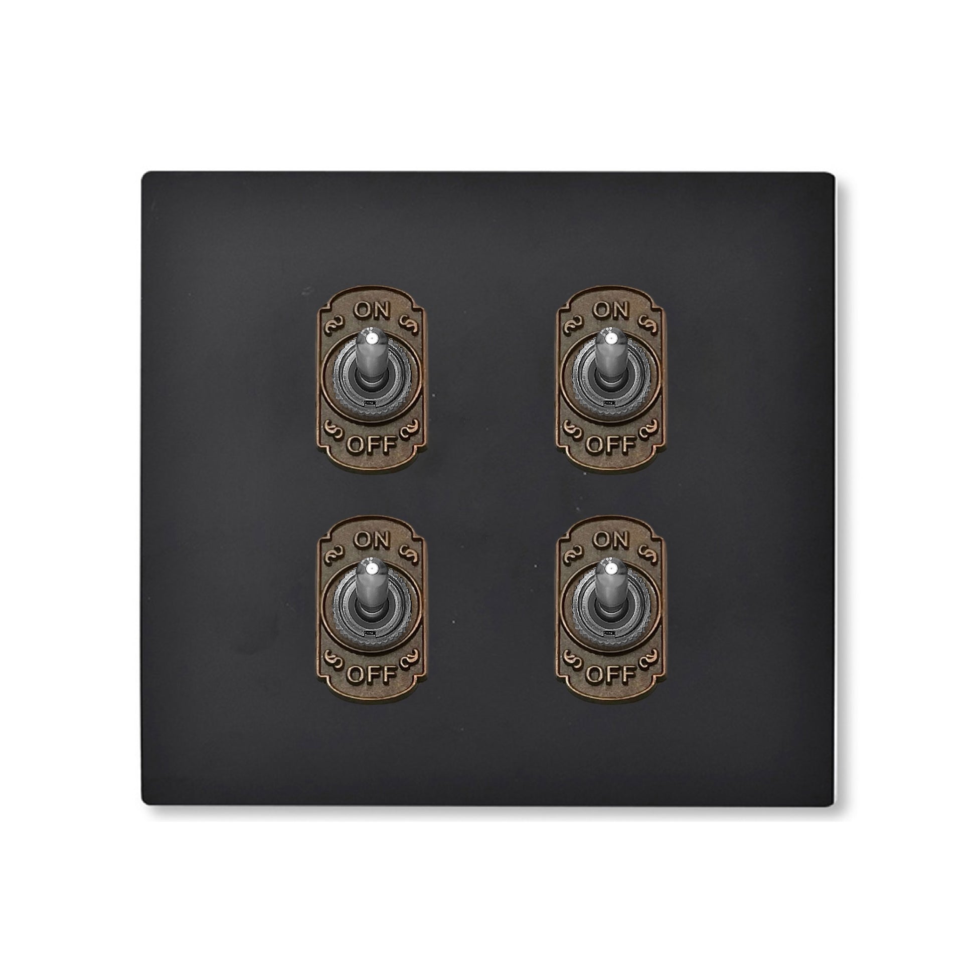 消光黑無螺絲面板-撥桿 DnH LOFT Shop