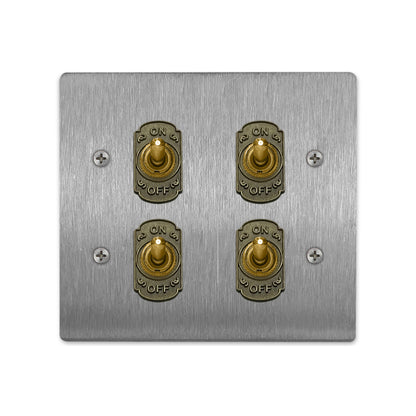 髮絲紋不銹鋼面板-撥桿 DnH LOFT Shop