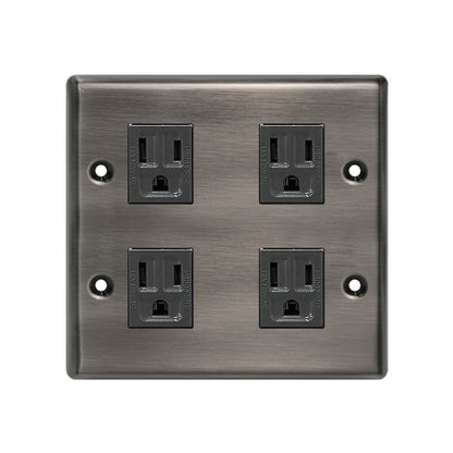 Obsidian black stainless steel panel-Japanese style 