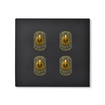 消光黑無螺絲面板-撥桿 DnH LOFT Shop