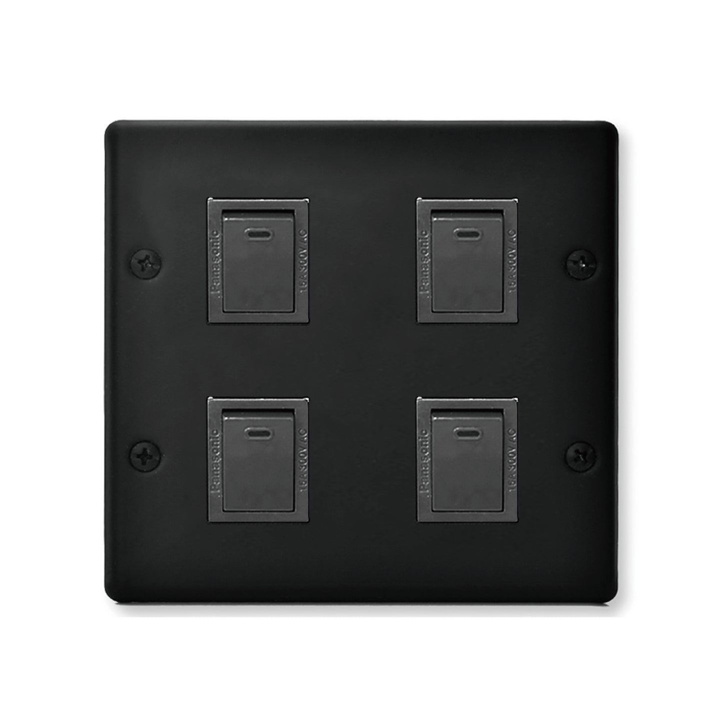 Matt black-Japanese style panel 