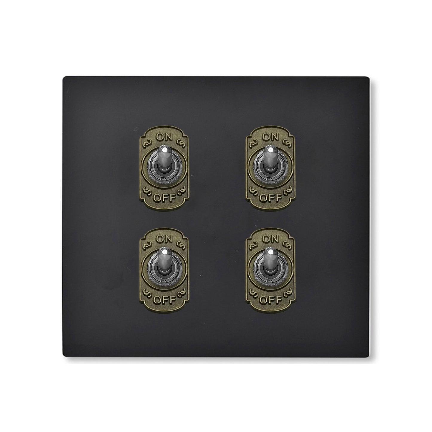 消光黑無螺絲面板-撥桿 DnH LOFT Shop