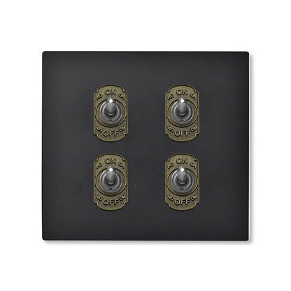 消光黑無螺絲面板-撥桿 DnH LOFT Shop