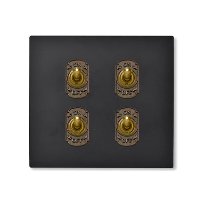 消光黑無螺絲面板-撥桿 DnH LOFT Shop