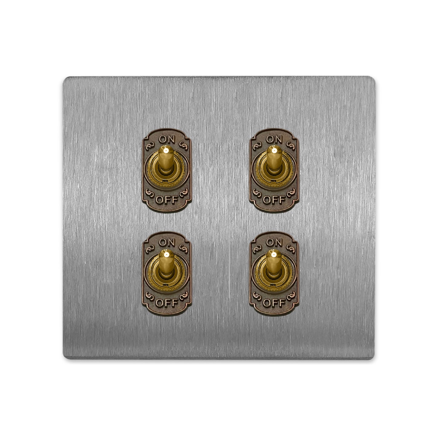 髮絲紋無螺絲面板-撥桿 DnH LOFT Shop