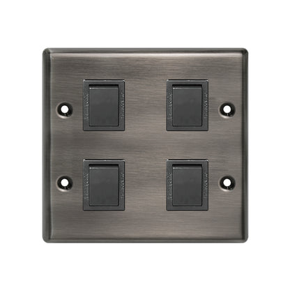 Obsidian black stainless steel panel-Japanese style 