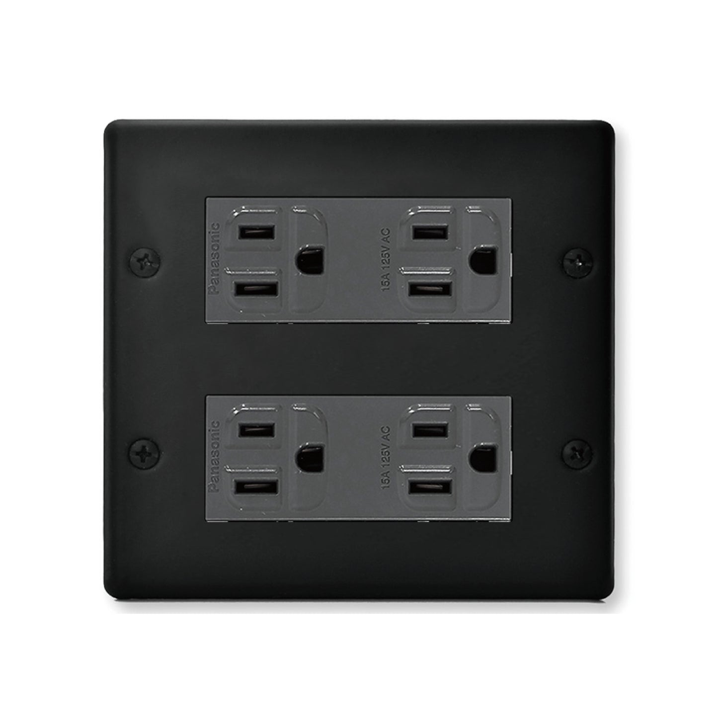 Matt black-Japanese style panel 