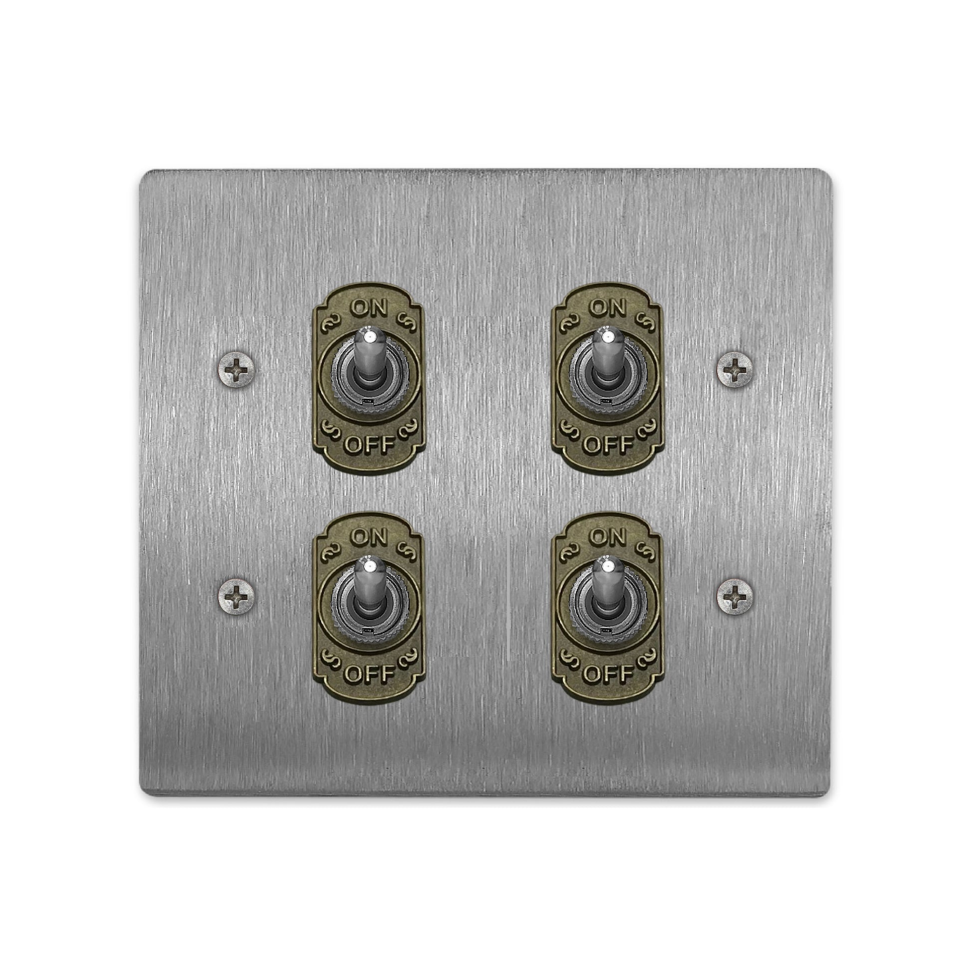 髮絲紋不銹鋼面板-撥桿 DnH LOFT Shop