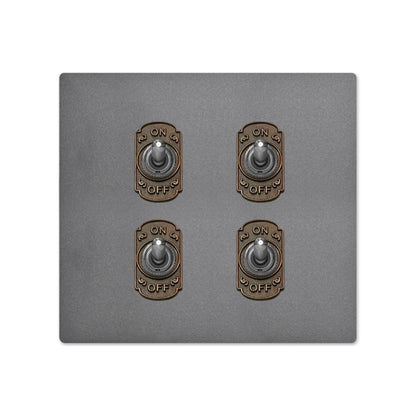 鐵灰無螺絲面板-撥桿 DnH LOFT Shop