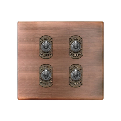 紅古銅無螺絲面板-撥桿 DnH LOFT Shop