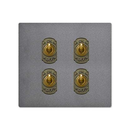 鐵灰無螺絲面板-撥桿 DnH LOFT Shop