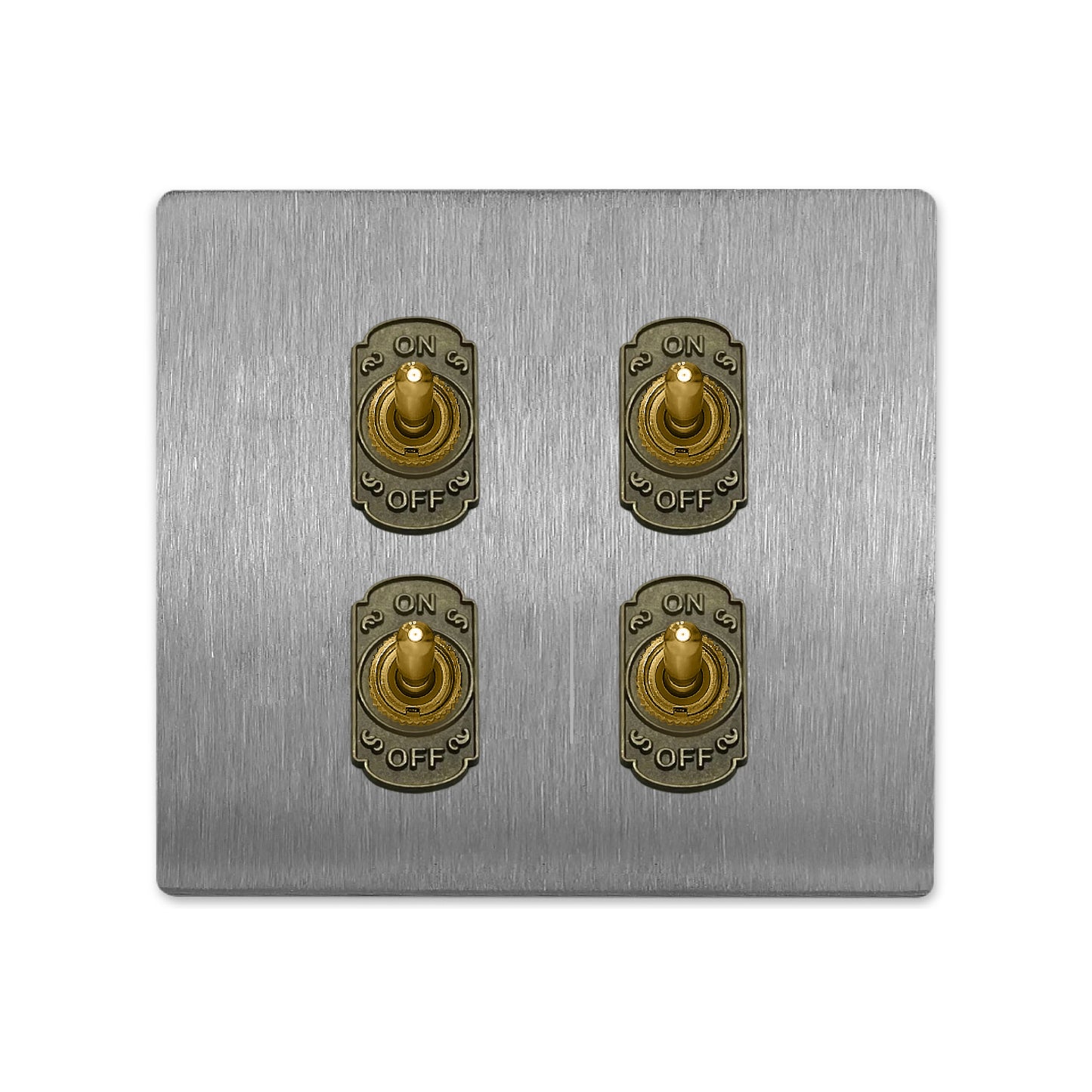 髮絲紋無螺絲面板-撥桿 DnH LOFT Shop