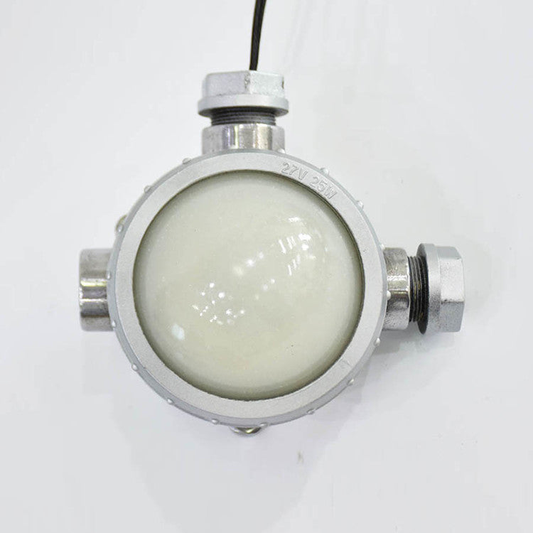 Russian small round wall lamp