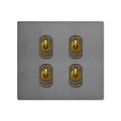 鐵灰無螺絲面板-撥桿 DnH LOFT Shop