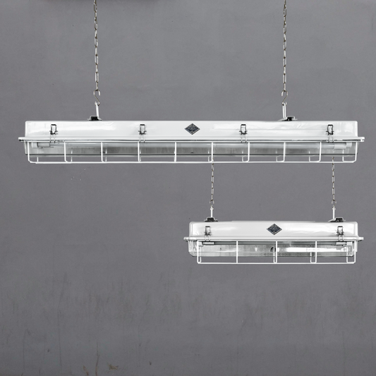 工業風日光燈-白色-4呎/2呎