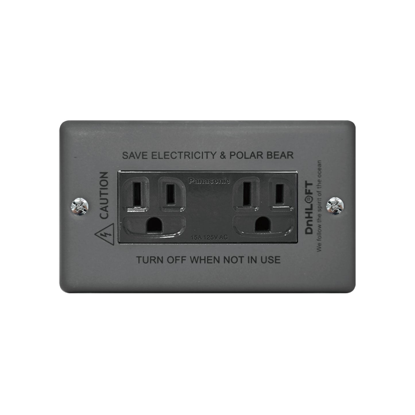 海洋永續面板-日式 #鐵灰