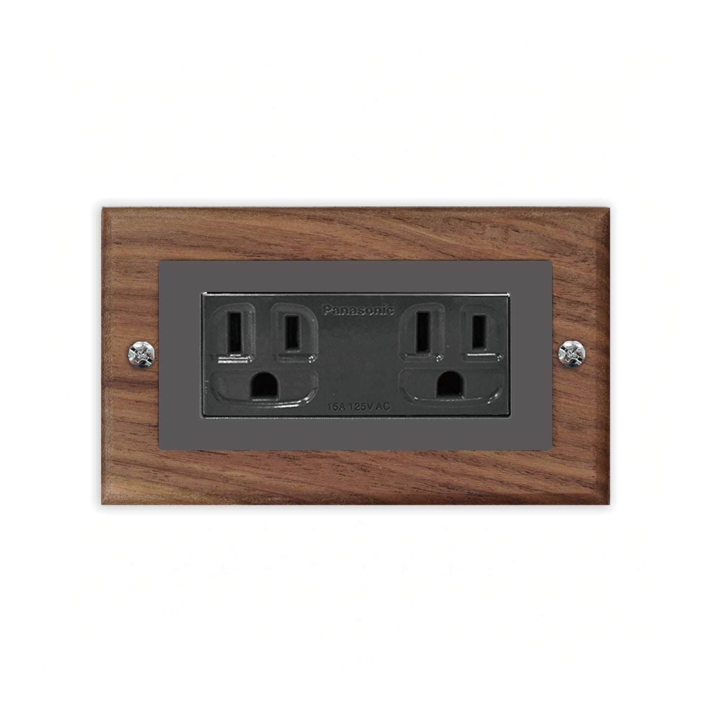 Solid walnut wood-thin frame-Japanese style panel 