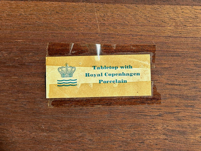 皇家哥本哈根 玫瑰木 瓷磚 三連桌 OLDANMARK