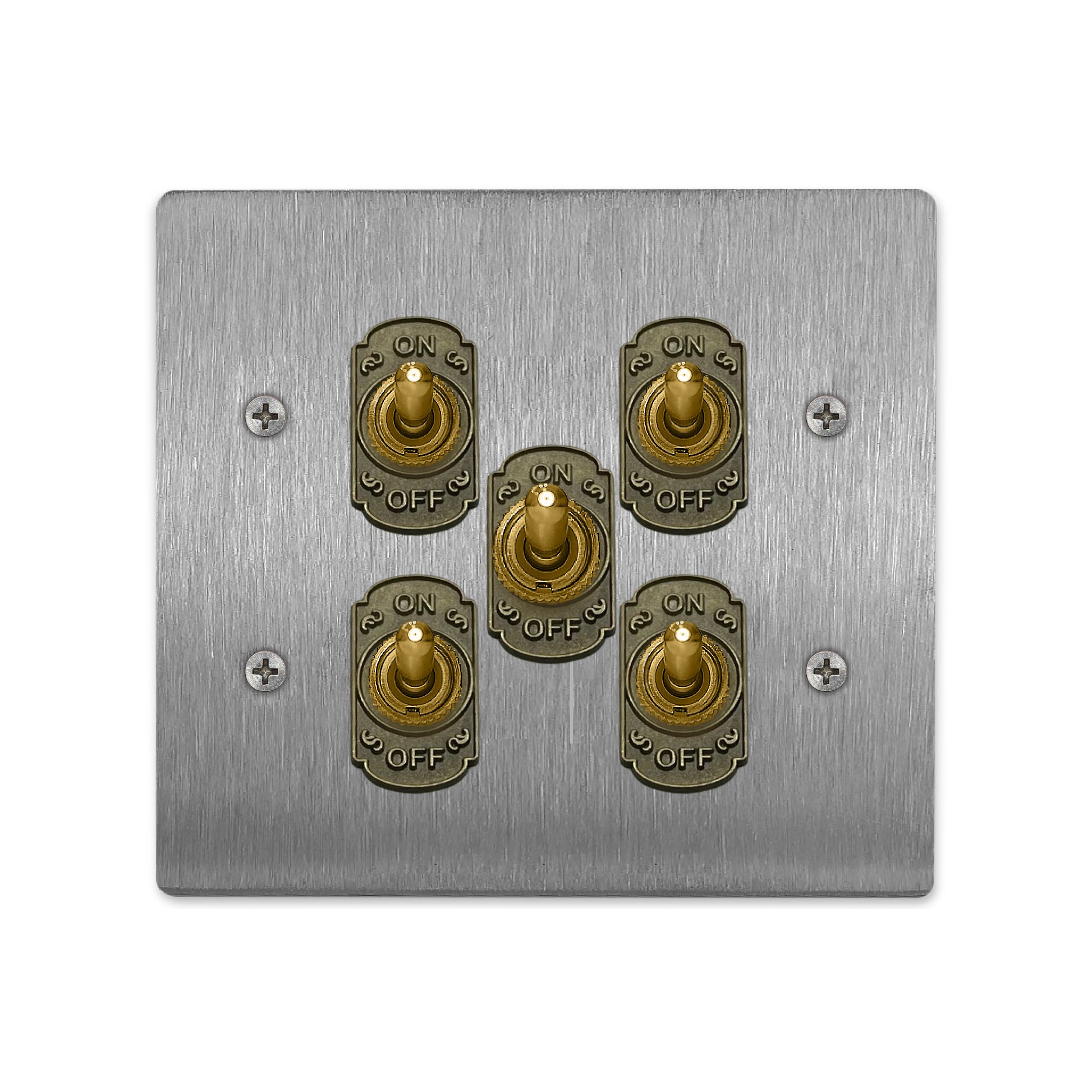 髮絲紋不銹鋼面板-撥桿 DnH LOFT Shop