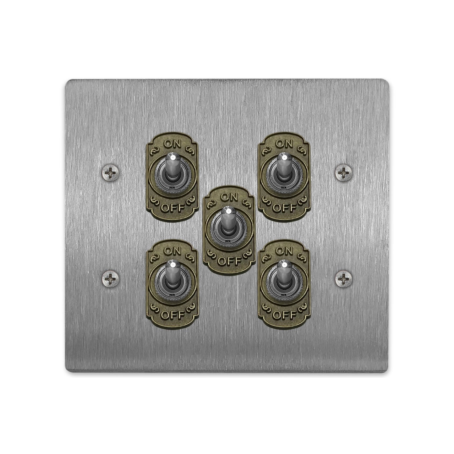 髮絲紋不銹鋼面板-撥桿 DnH LOFT Shop