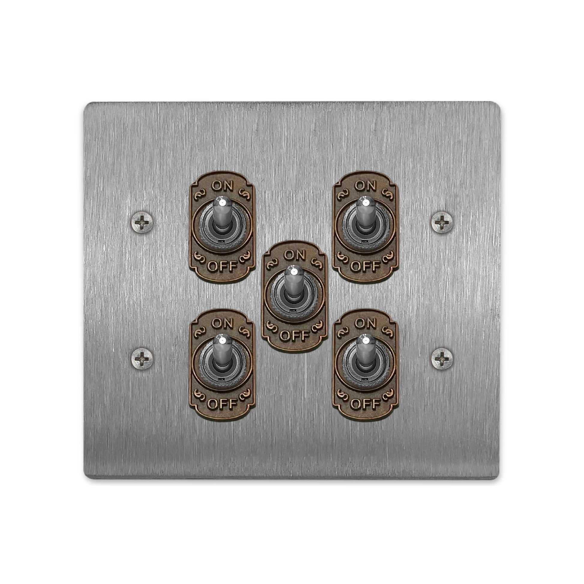 髮絲紋不銹鋼面板-撥桿 DnH LOFT Shop