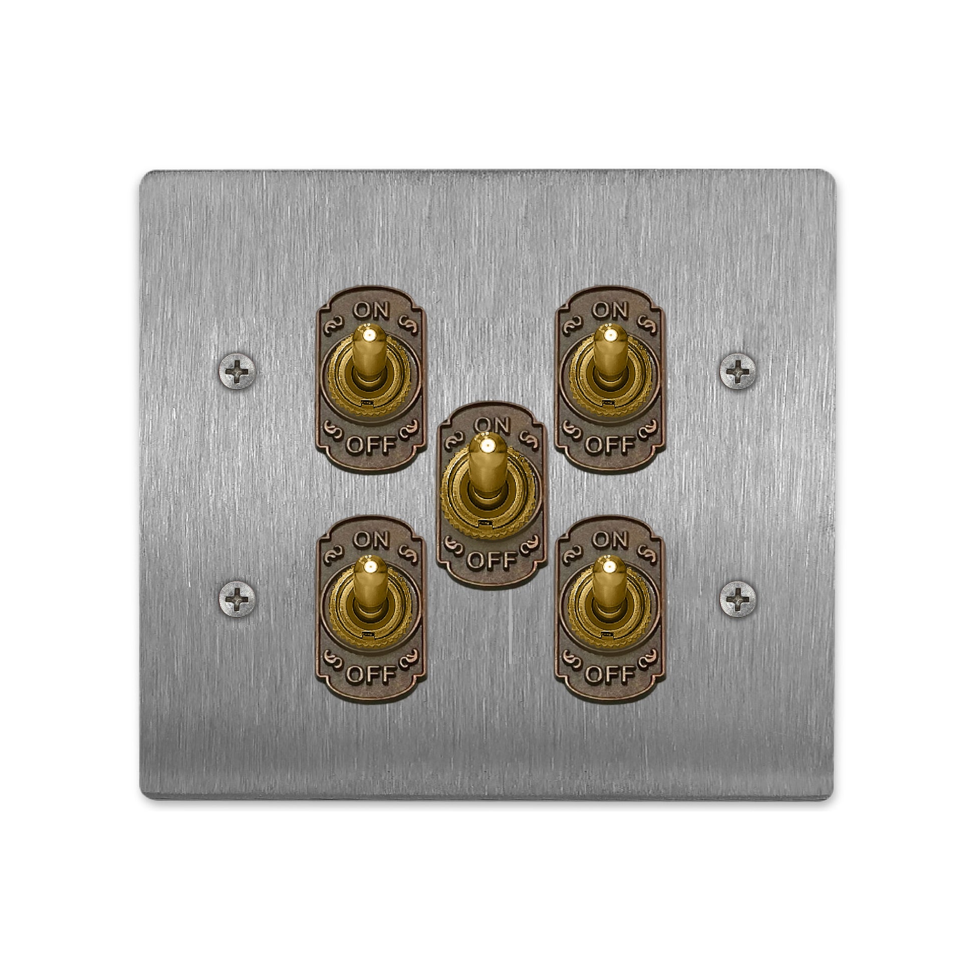 髮絲紋不銹鋼面板-撥桿 DnH LOFT Shop