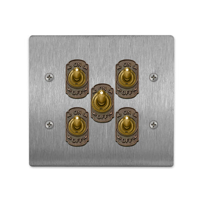 髮絲紋不銹鋼面板-撥桿 DnH LOFT Shop