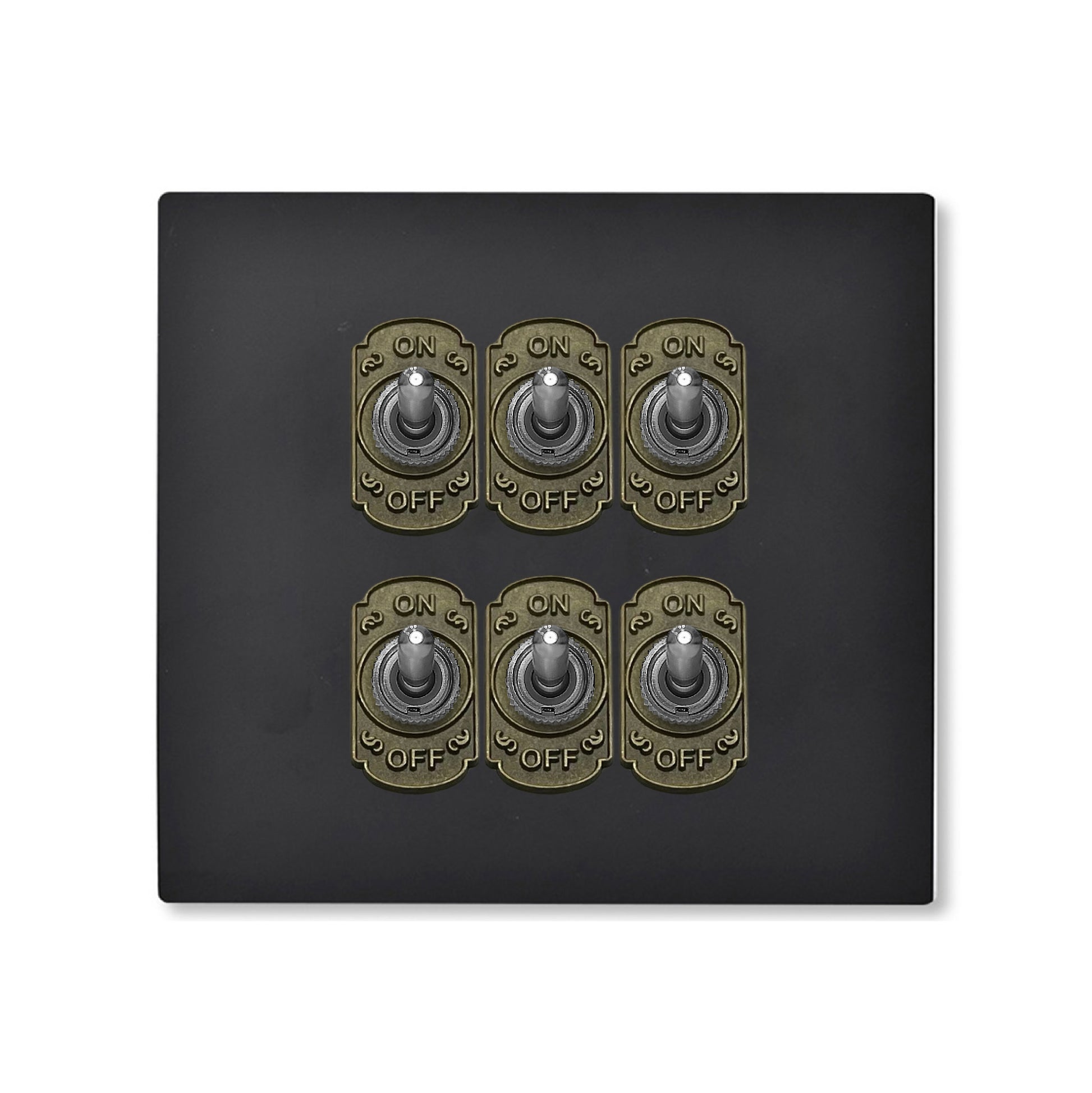 消光黑無螺絲面板-撥桿 DnH LOFT Shop