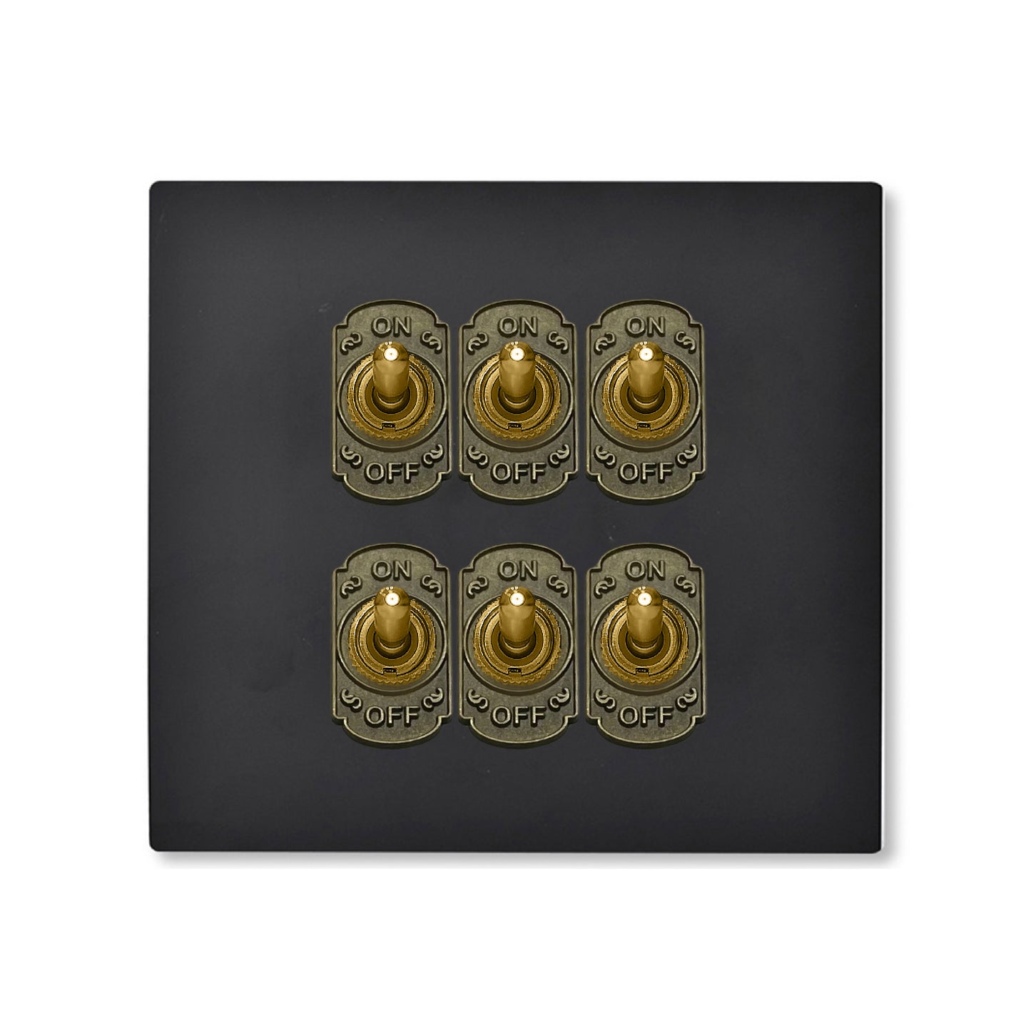 消光黑無螺絲面板-撥桿 DnH LOFT Shop