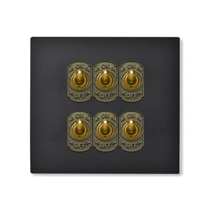 消光黑無螺絲面板-撥桿 DnH LOFT Shop