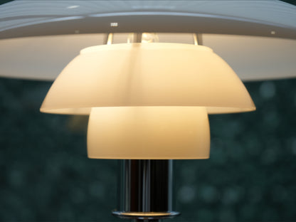 Louis Poulsen PH 3/2 Glass Table 玻璃桌燈｜亮銀色 OLDANMARK