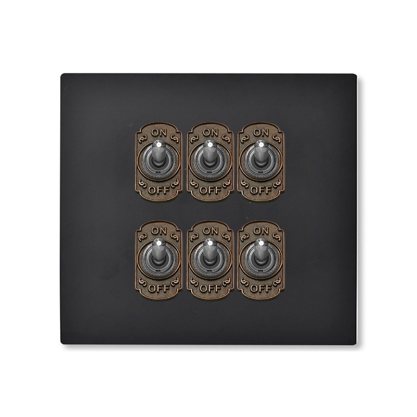 消光黑無螺絲面板-撥桿 DnH LOFT Shop