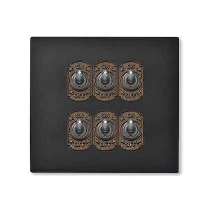 消光黑無螺絲面板-撥桿 DnH LOFT Shop