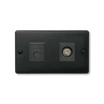 Matt black-Japanese style panel 