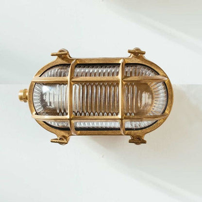 European Brass Wall Lamp-04 #Silver